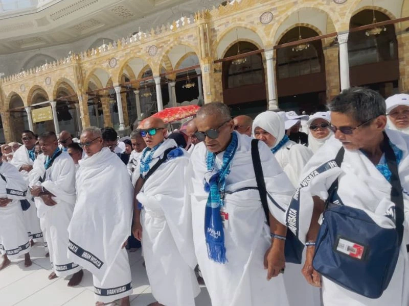 Dokumentasi jamaah Arofa Travel