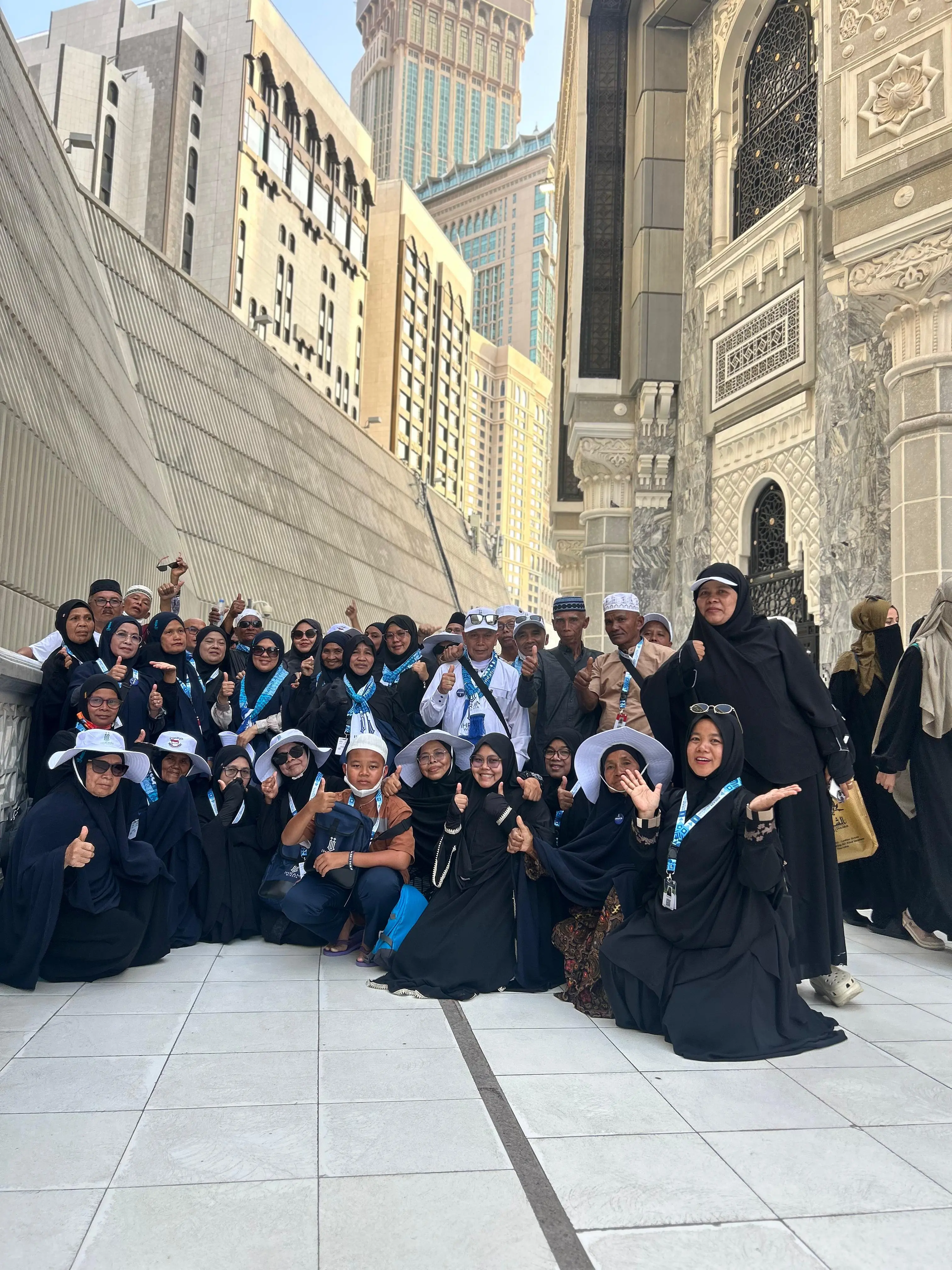 Dokumentasi jamaah Arofa Travel
